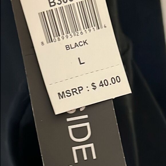 Burnside Men's Black Crewneck Sweater Sweatshirt NEW - Picture 5 of 5